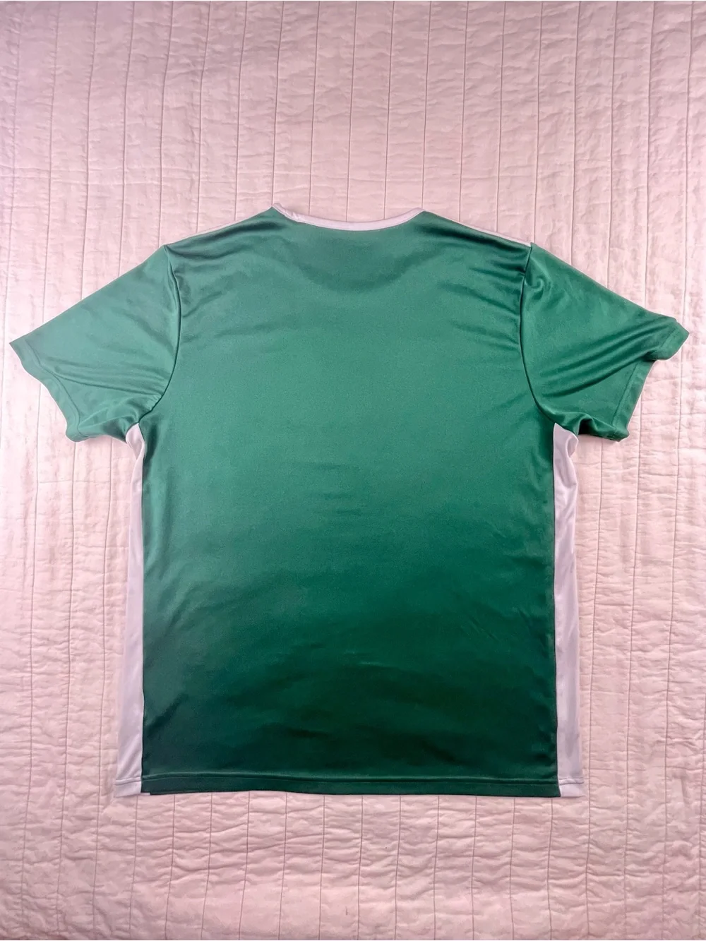 Adidas Aeroready Athletic Short Sleeve Shirt Green Soccer Jersey XL